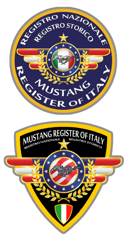 Loghi Mustang Register of Italy MRI