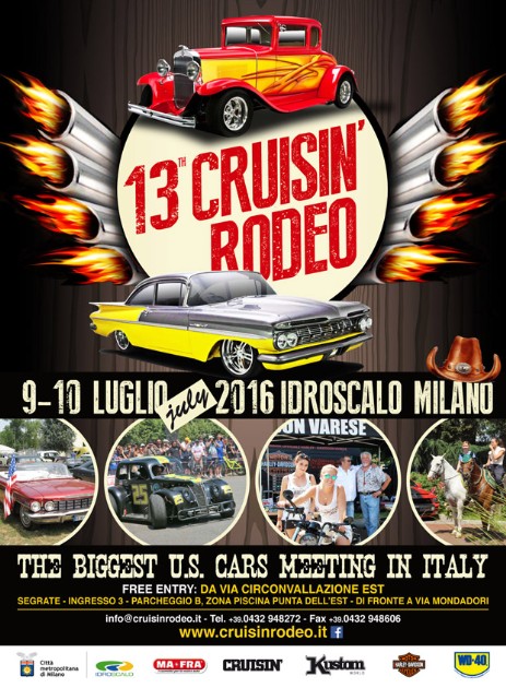 Mustang Register of Italy presents Cruisin Rodeo 2016